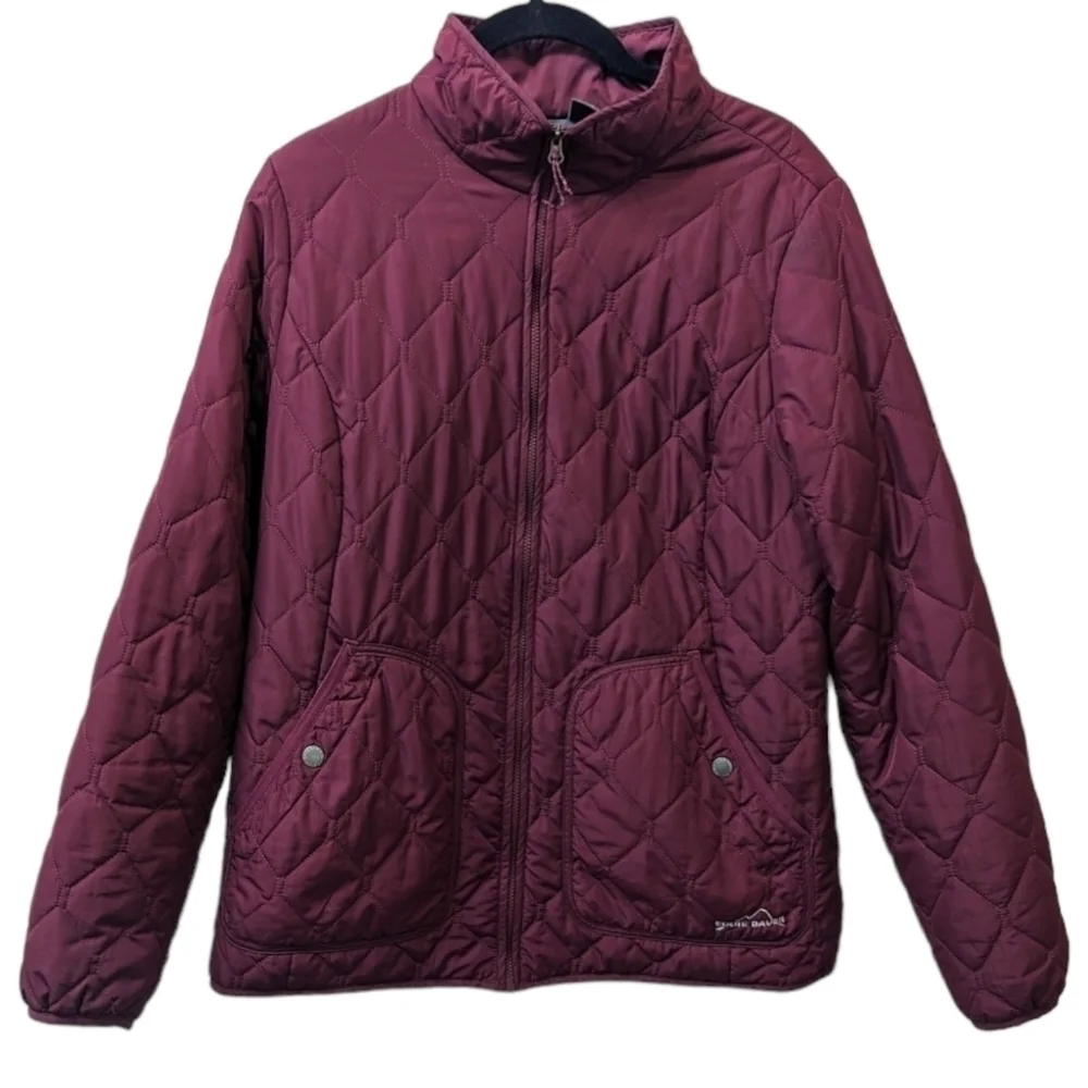 Eddie Bauer Quilted Lightweight Four Seasons Water Repellent Puffer Jacket (M) - Picture 1 of 9